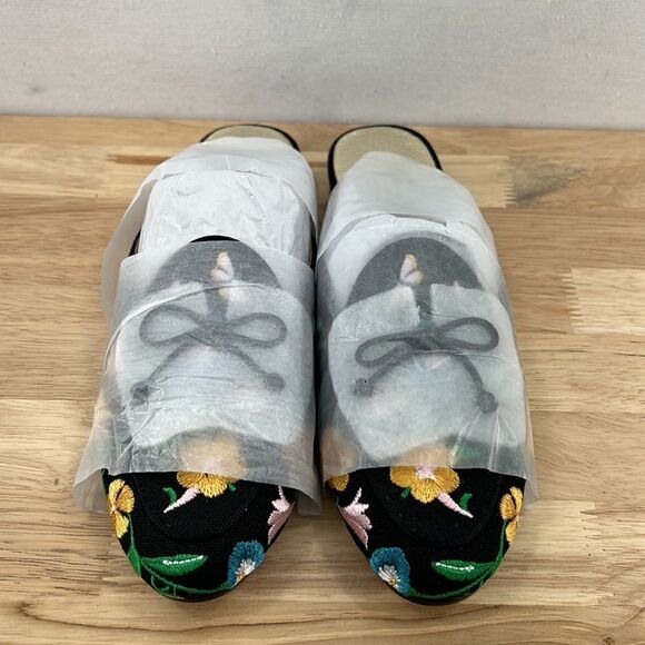 Kate Spade Devi Slide Mules- Floral Garden Black- Size 5.5 B- NIB - Picture 3 of 6